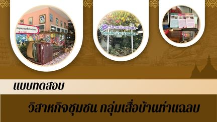 วิสาหกิจชุมชน กลุ่มเสื่อบ้านท่าแฉลบ